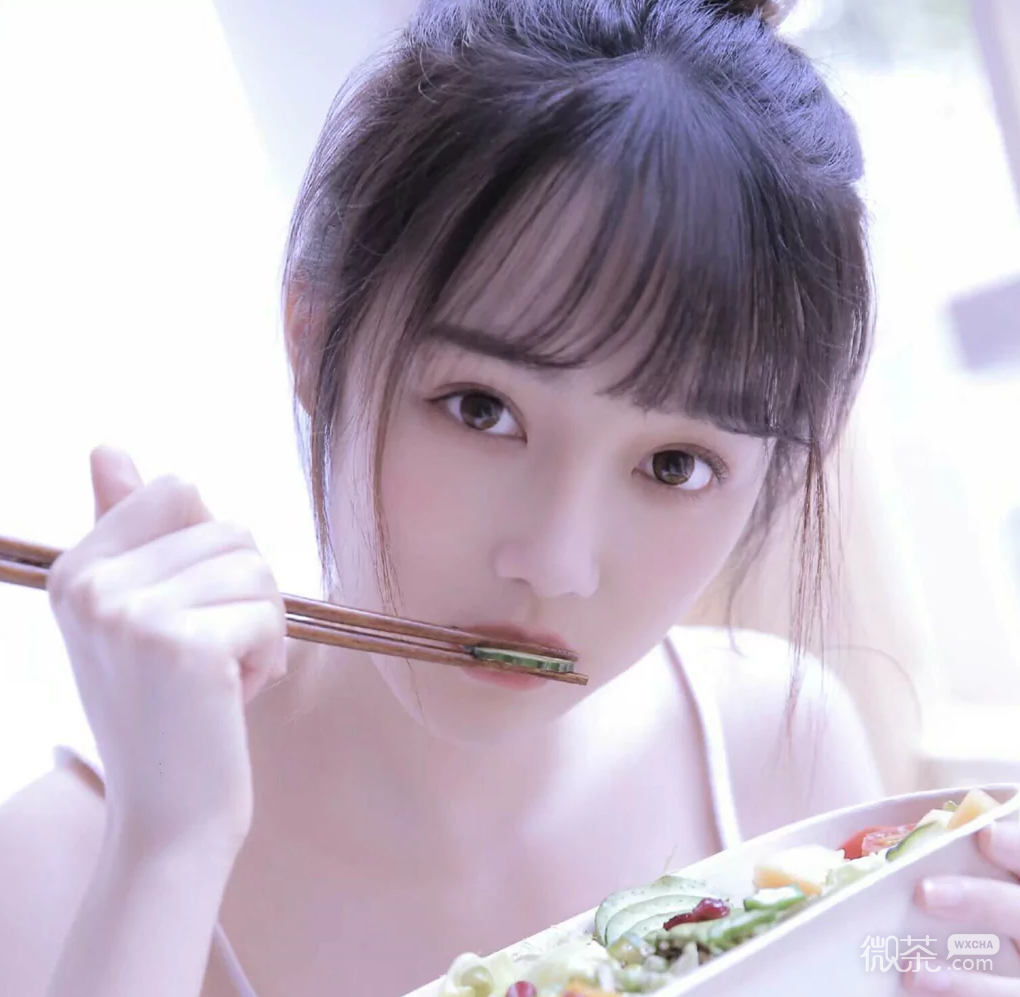 微信冷酷性感长发女头