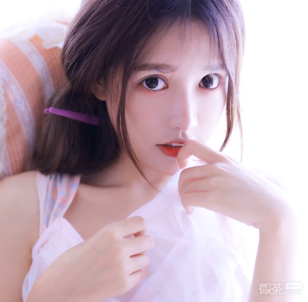 微信冷酷性感长发女头