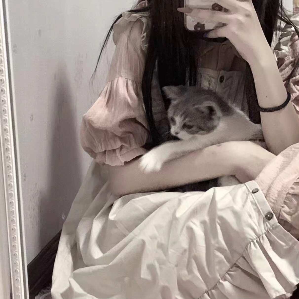 微信清新激萌可爱女头