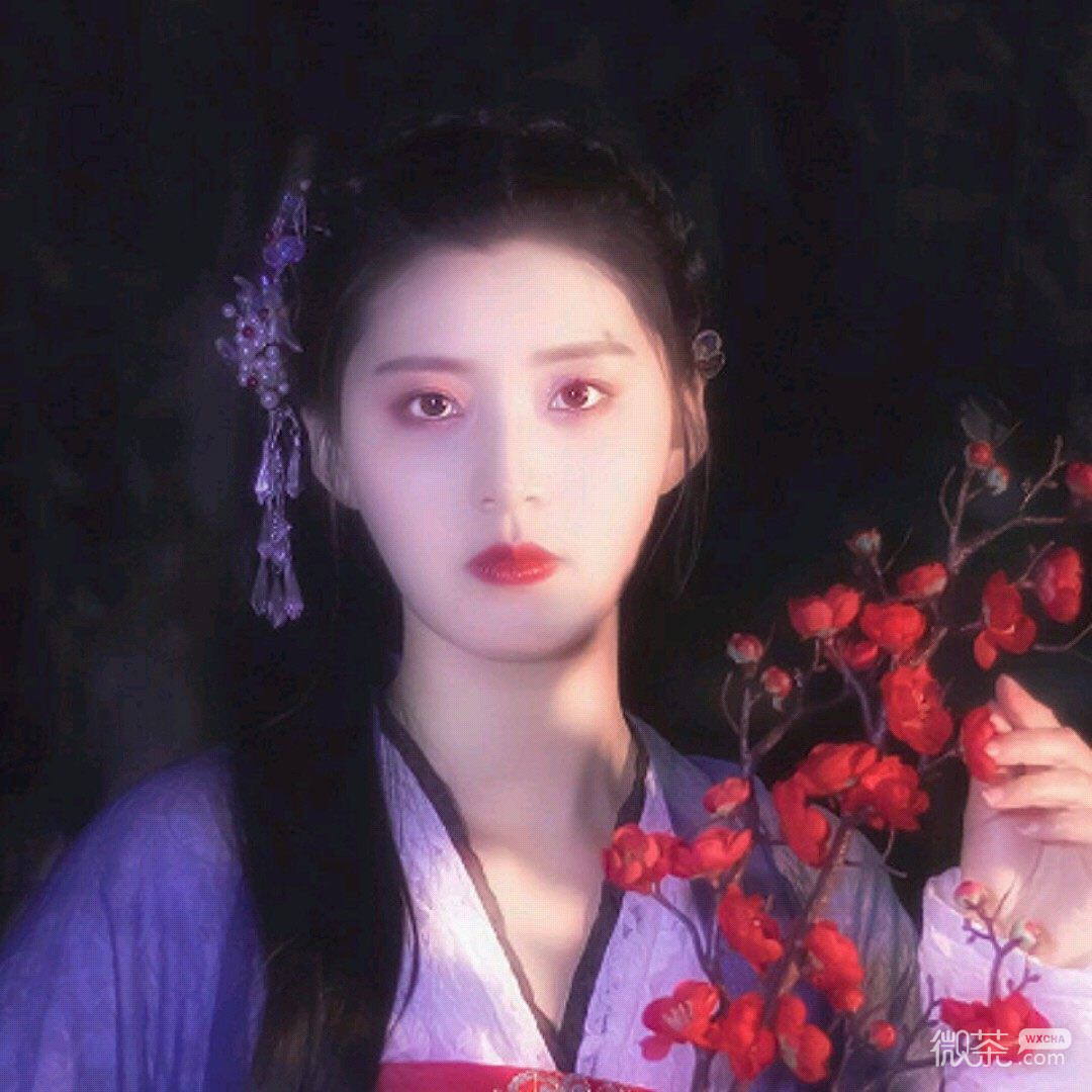 清新古风好看微信女头