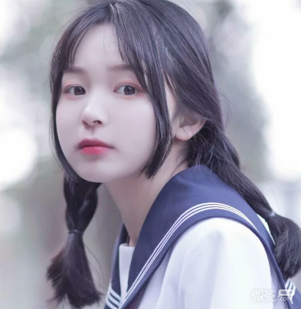 微信冷酷性感长发女头