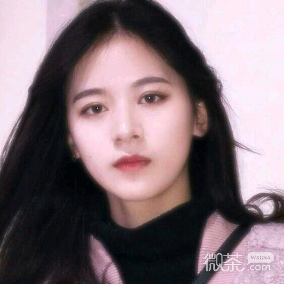 微信干练长发女头
