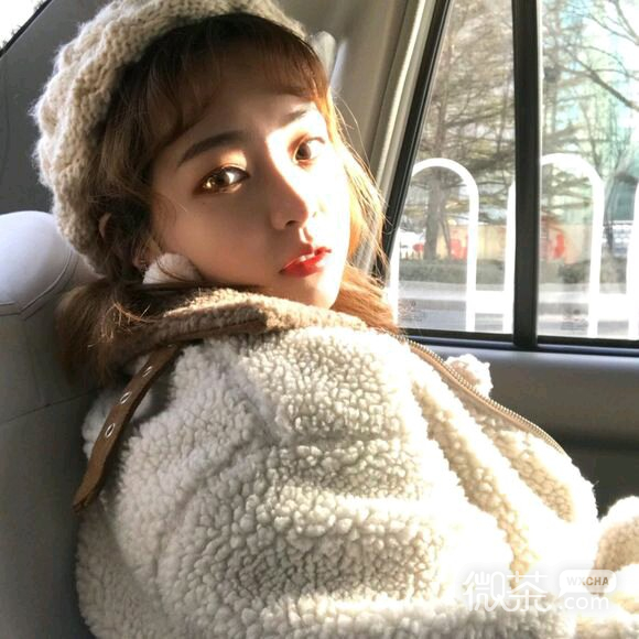 微信干练长发女头