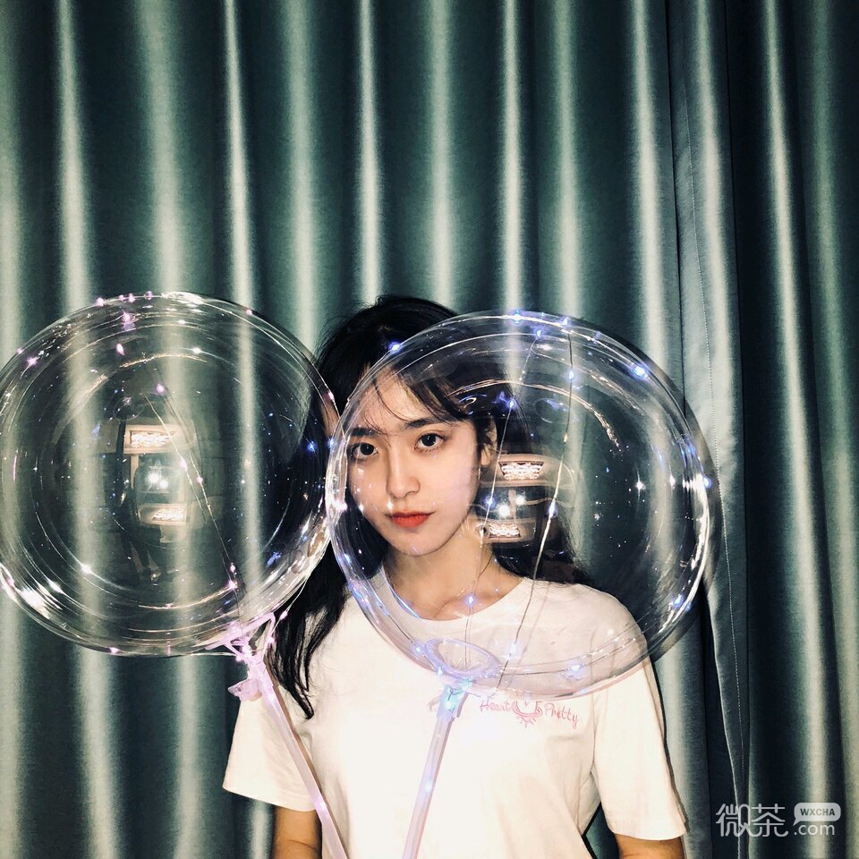 微信清新潮流性感迷人女头