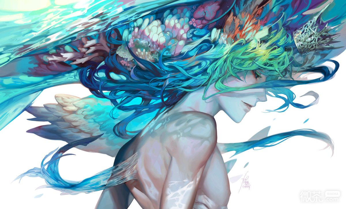 微信梦幻唯美动漫风景朋友圈配图