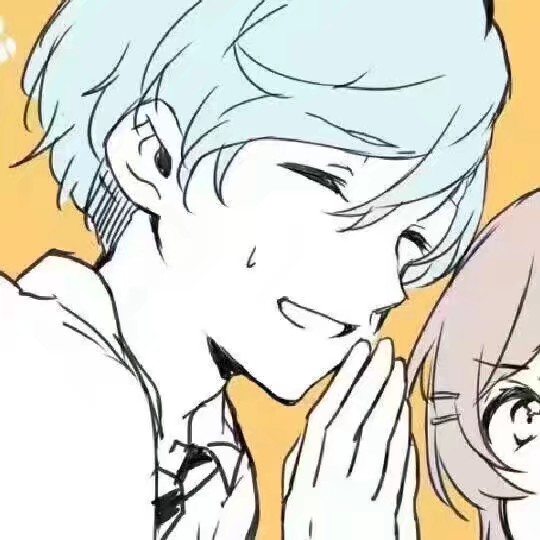 微信可爱简约动漫情头