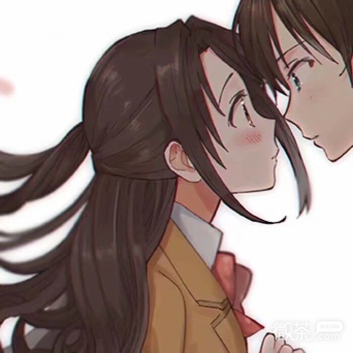 粉嫩简约动漫情头