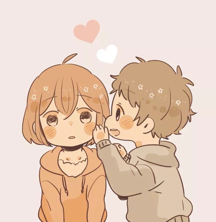 微信可爱简约动漫情头