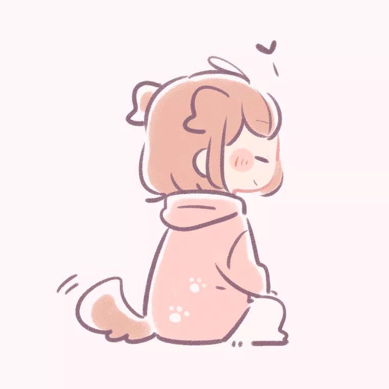 微信可爱简约动漫情头