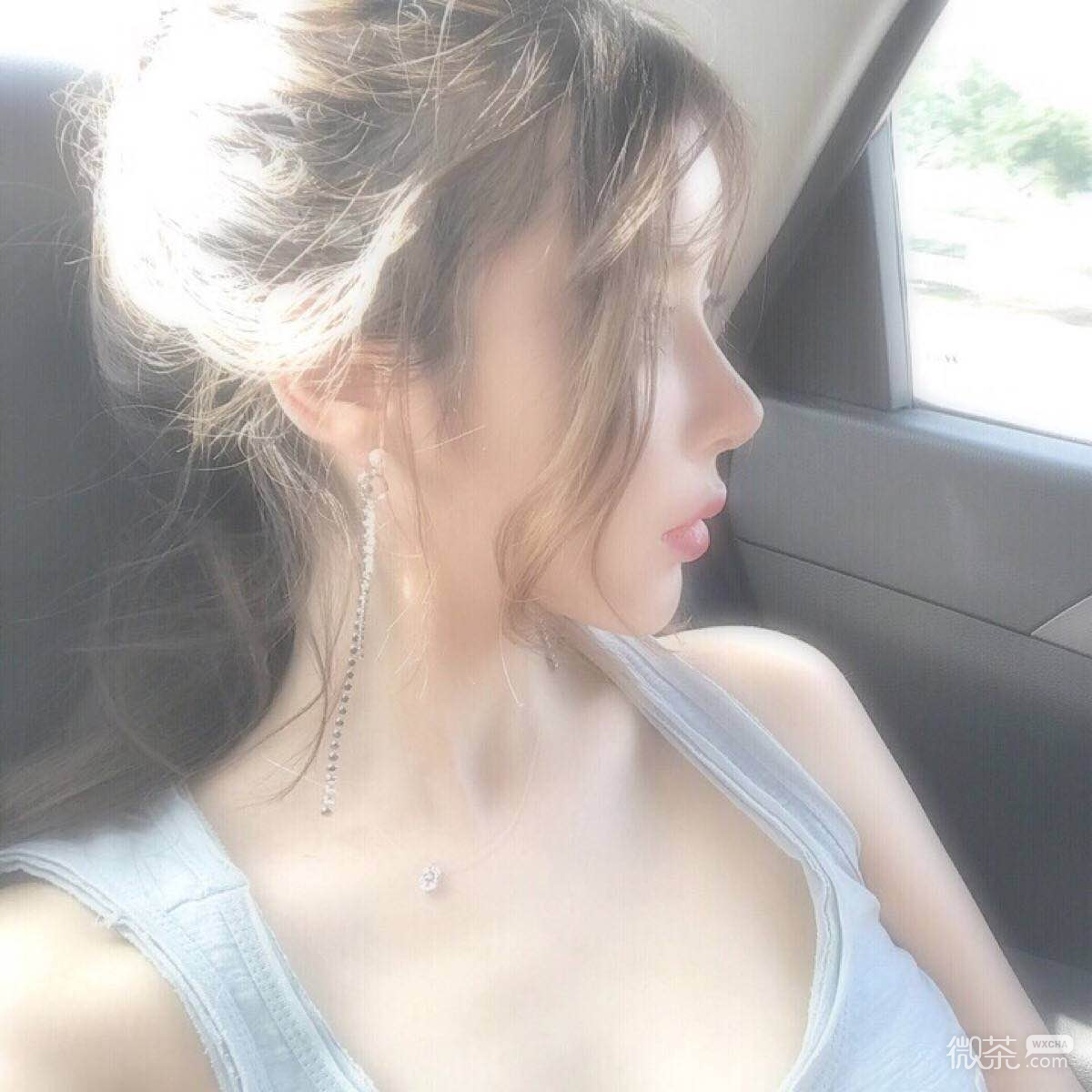 微信可爱潮流好看女头