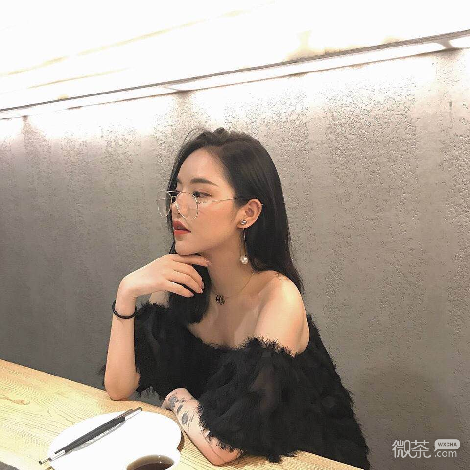 微信可爱潮流好看女头