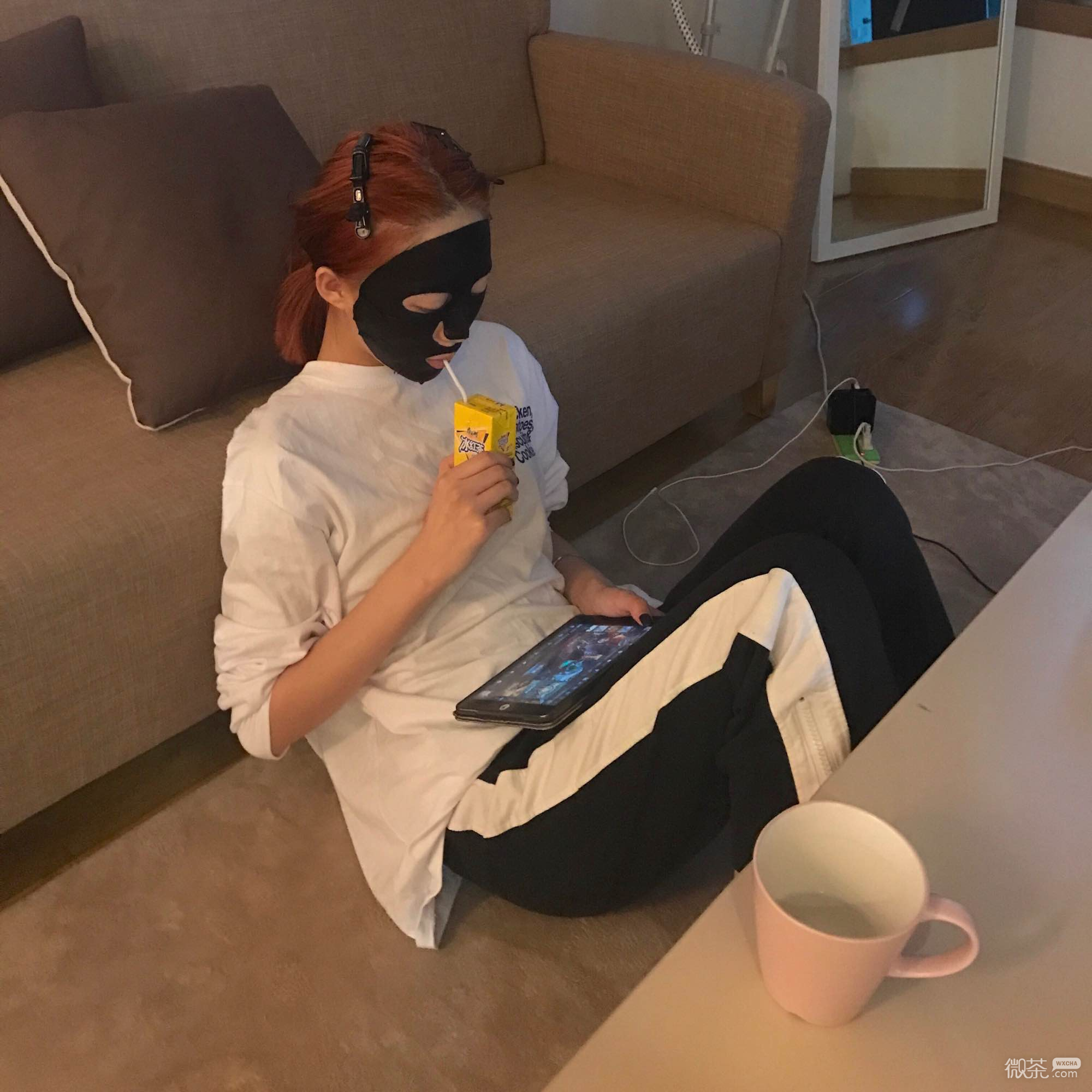 微信可爱潮流好看女头