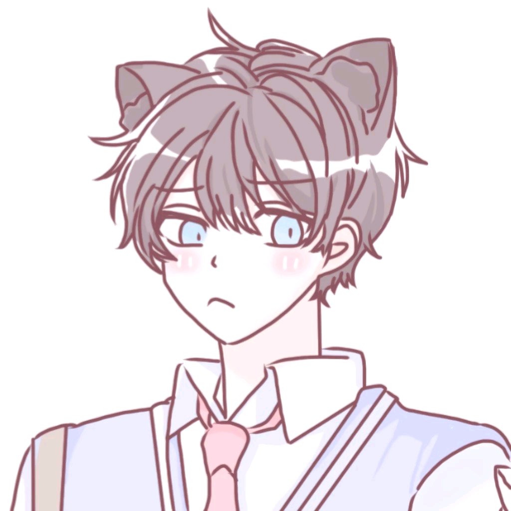 微信可爱简约动漫情头