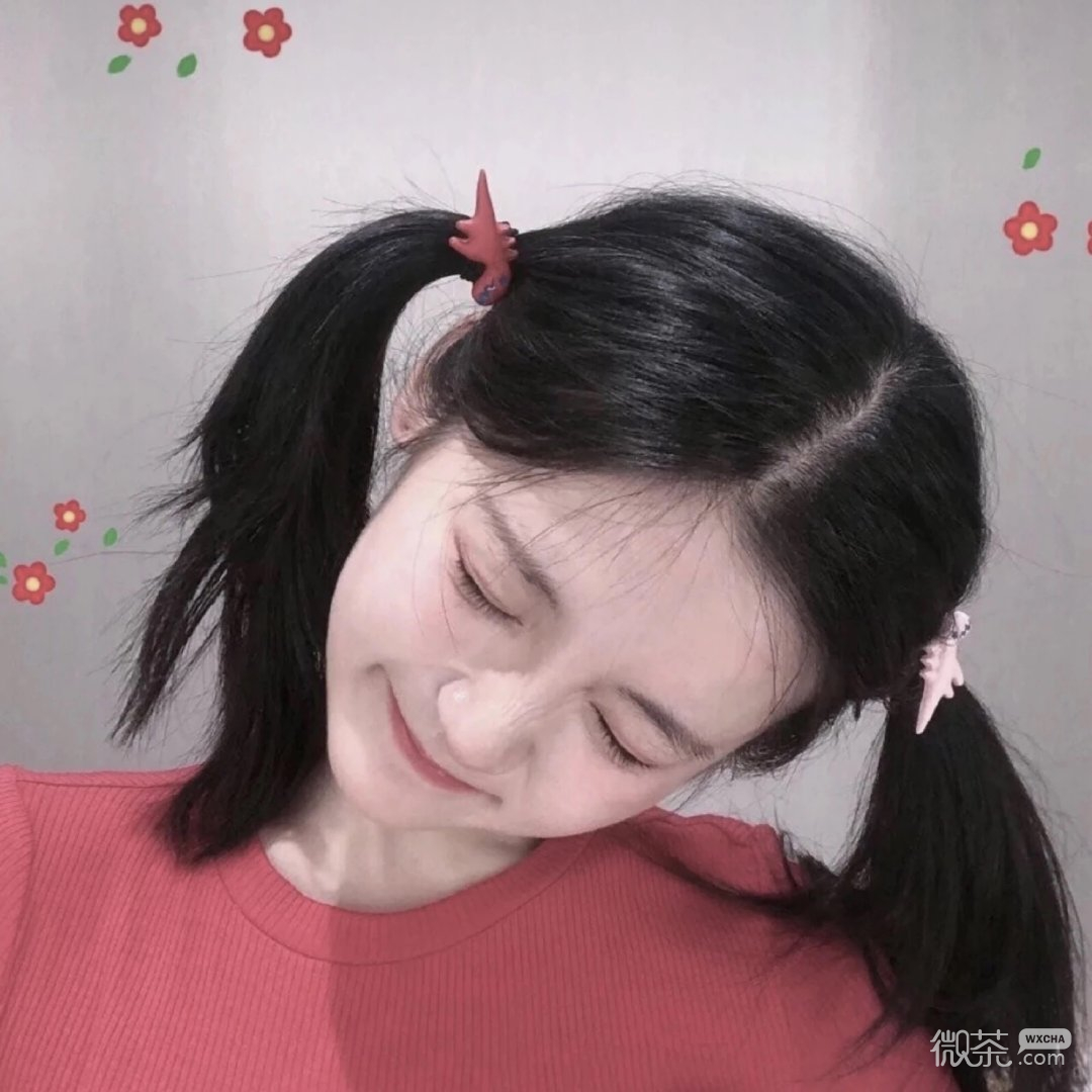 微信阳光清新潮流女头