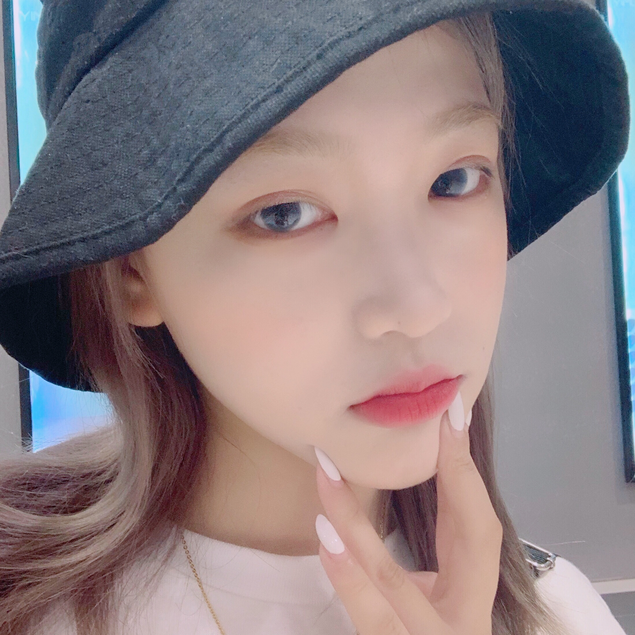 微信傲娇简洁漂亮女头