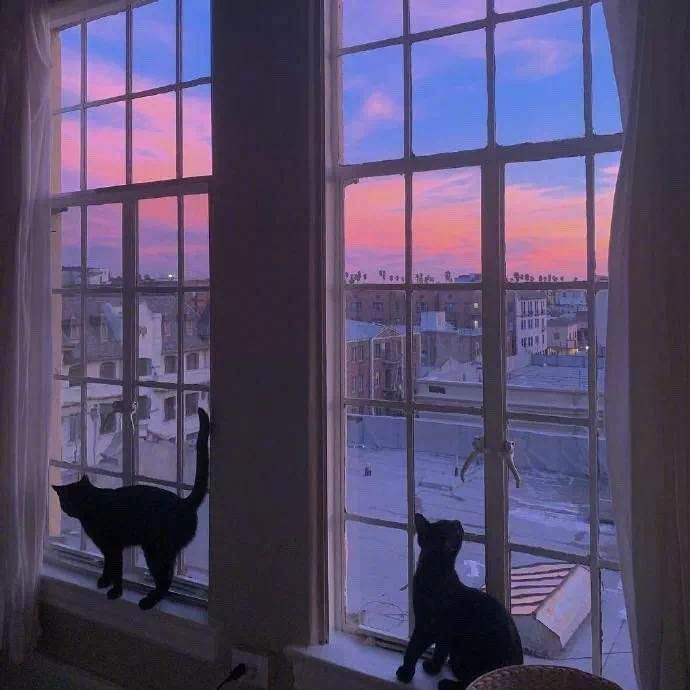 微信简约梦幻风景朋友圈配图