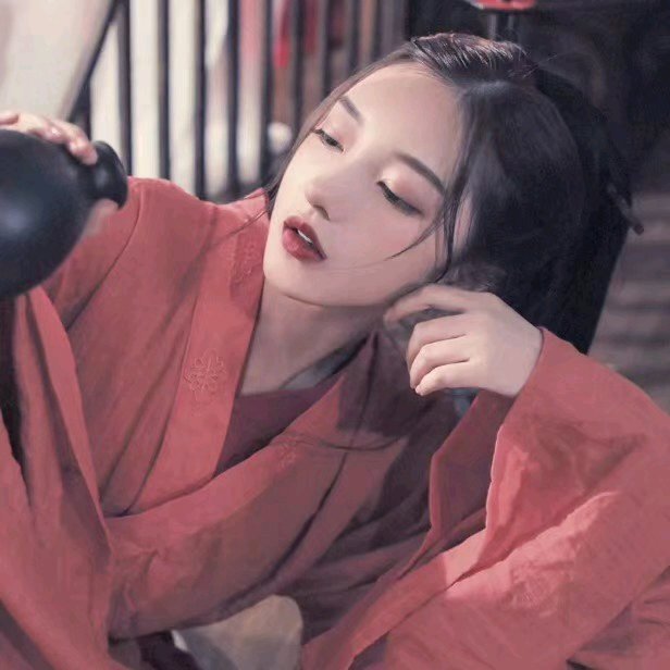 阳光文艺性感微信女头