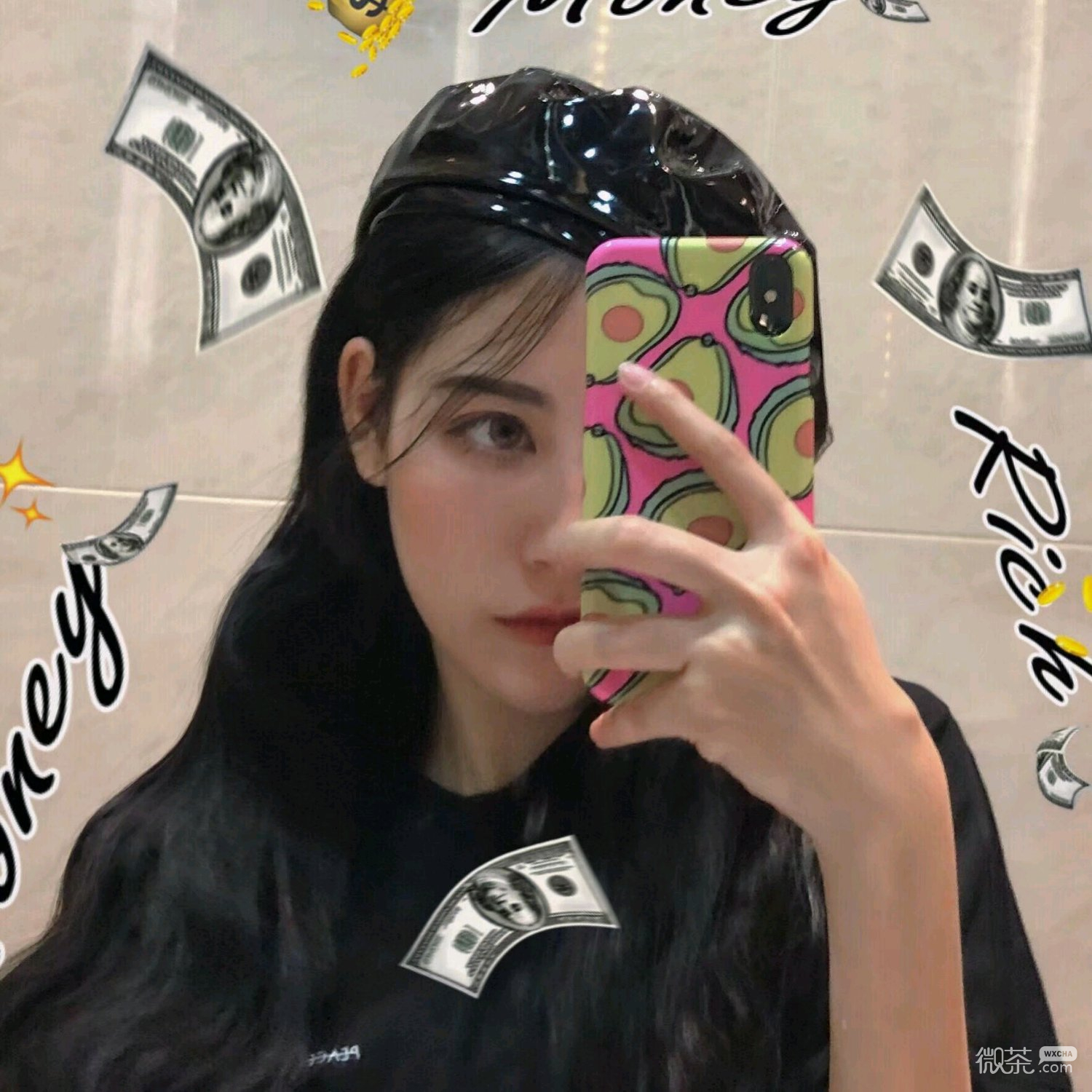 微信干练气质好看女头