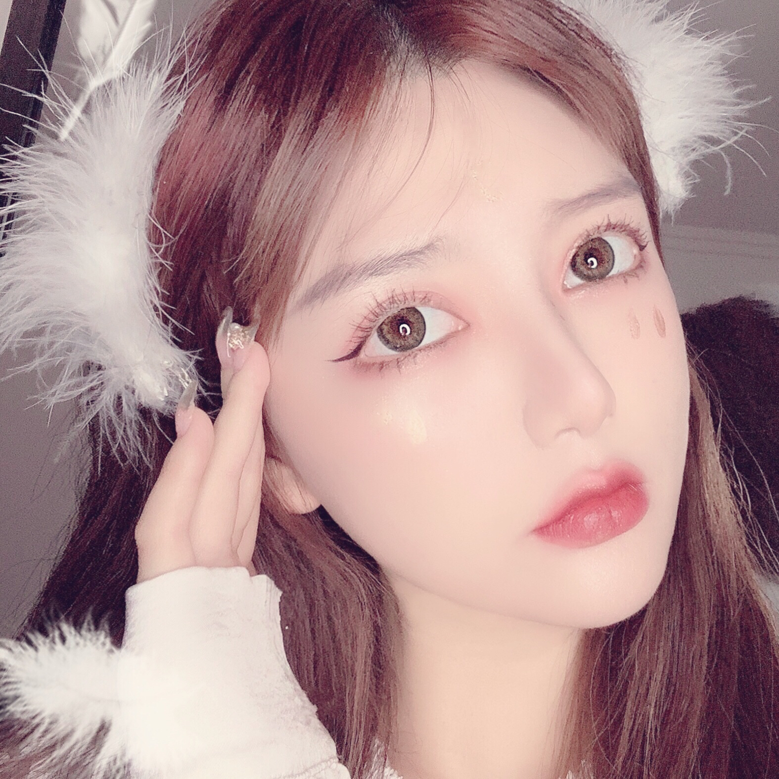 微信傲娇简洁漂亮女头