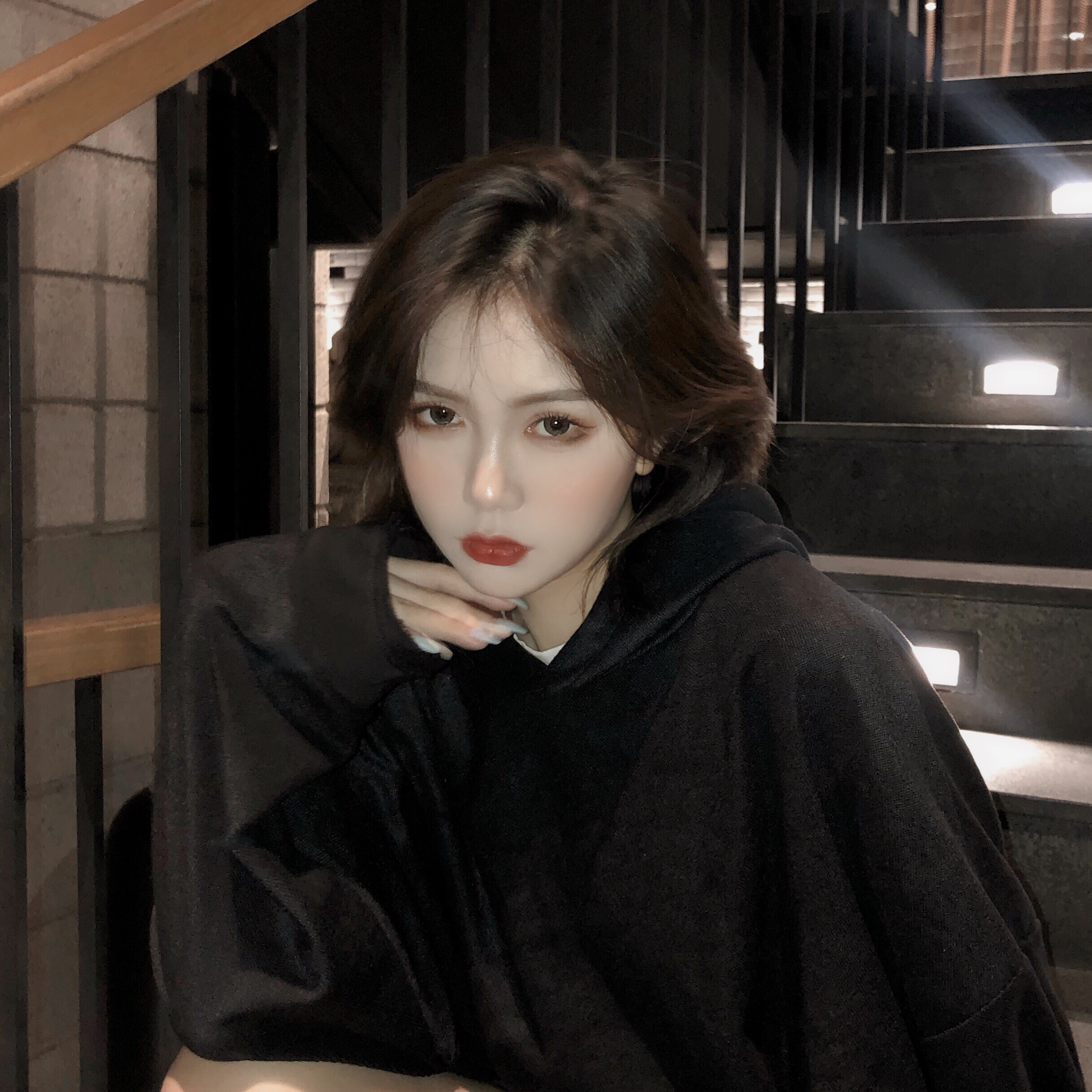 微信傲娇简洁漂亮女头