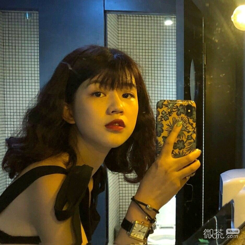 微信唯美潮流个性女头