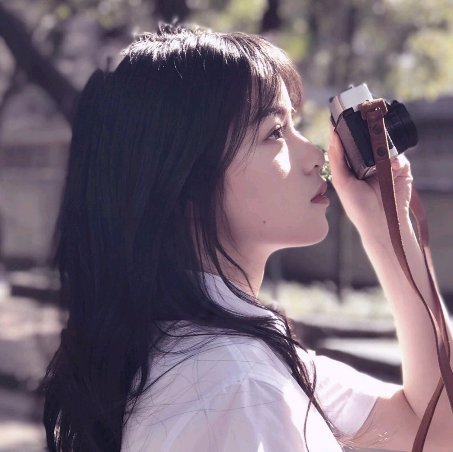 微信清新阳光唯美女头