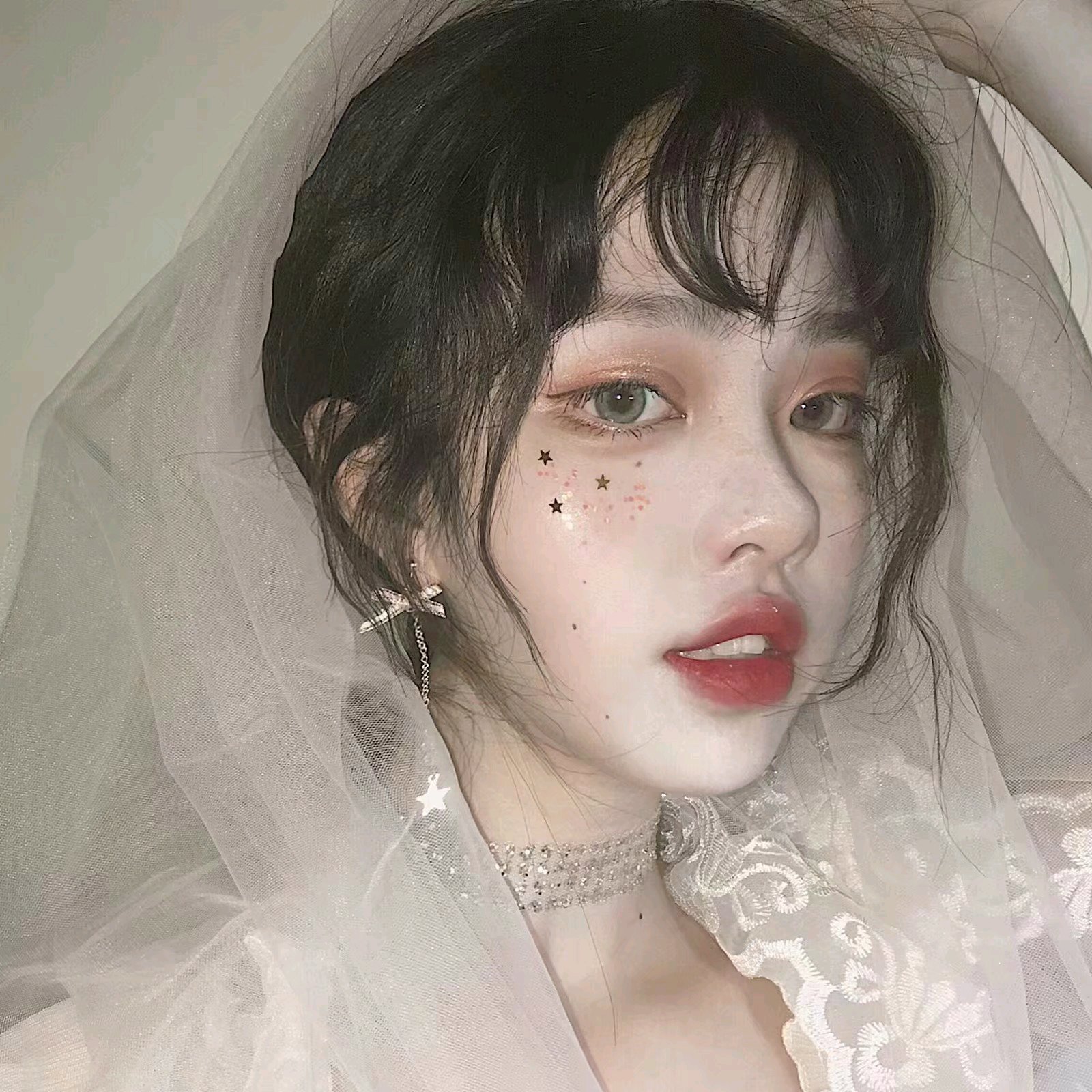 阳光文艺性感微信女头