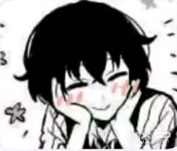 微信搞怪二次元男生表情包