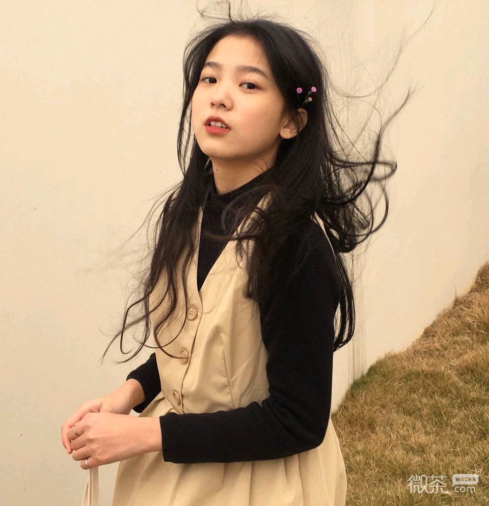 微信唯美潮流个性女头