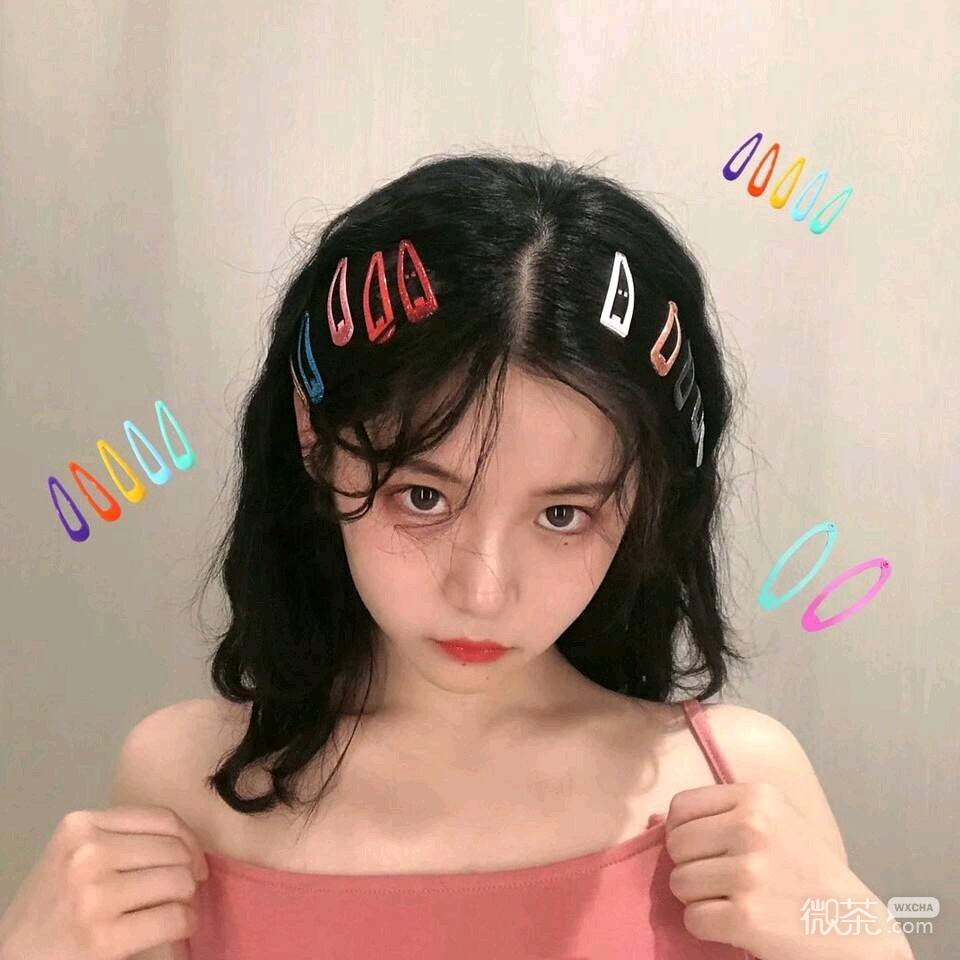 微信唯美潮流个性女头
