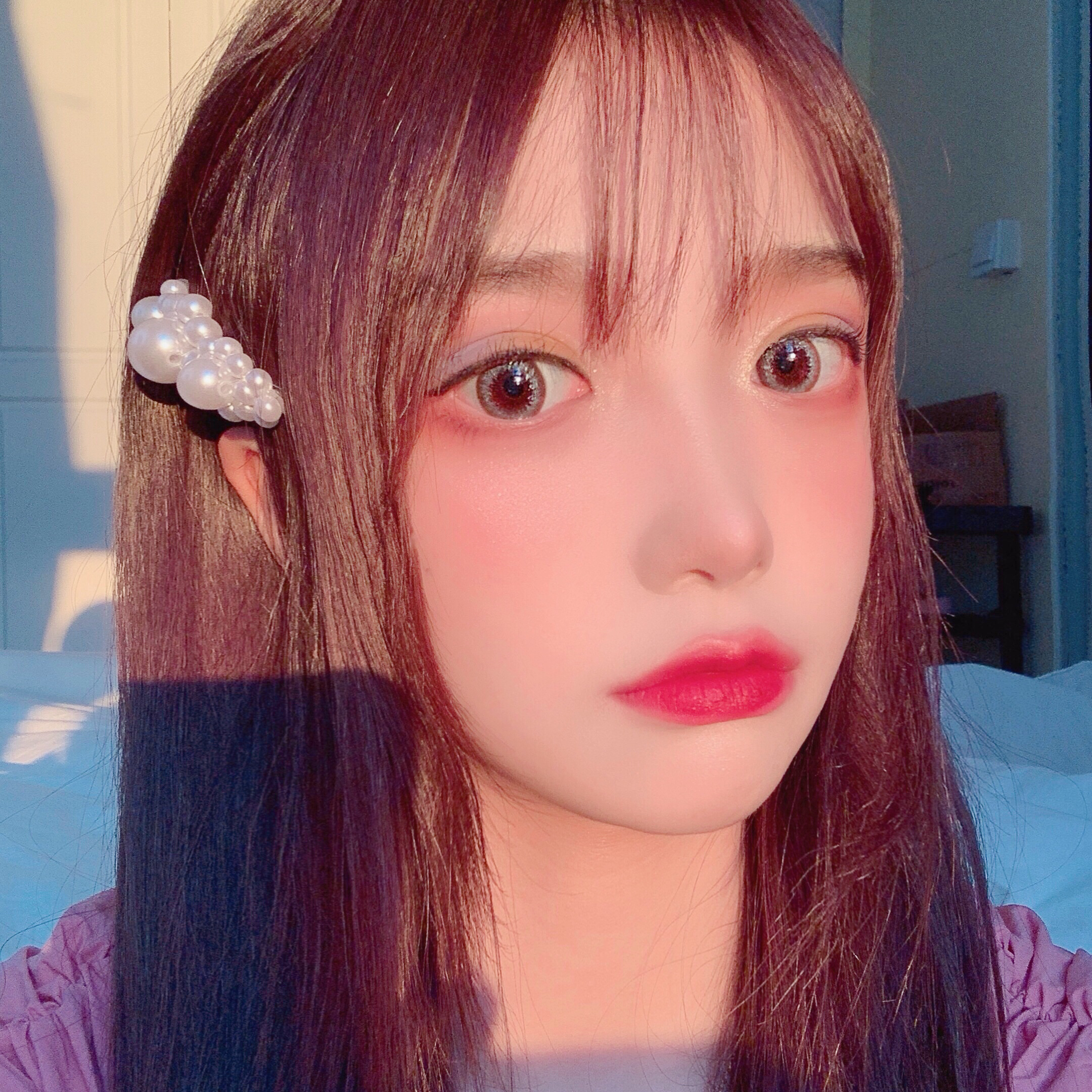 微信傲娇简洁漂亮女头