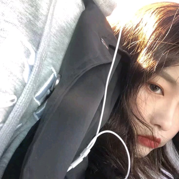 微信清纯洒脱时尚女头