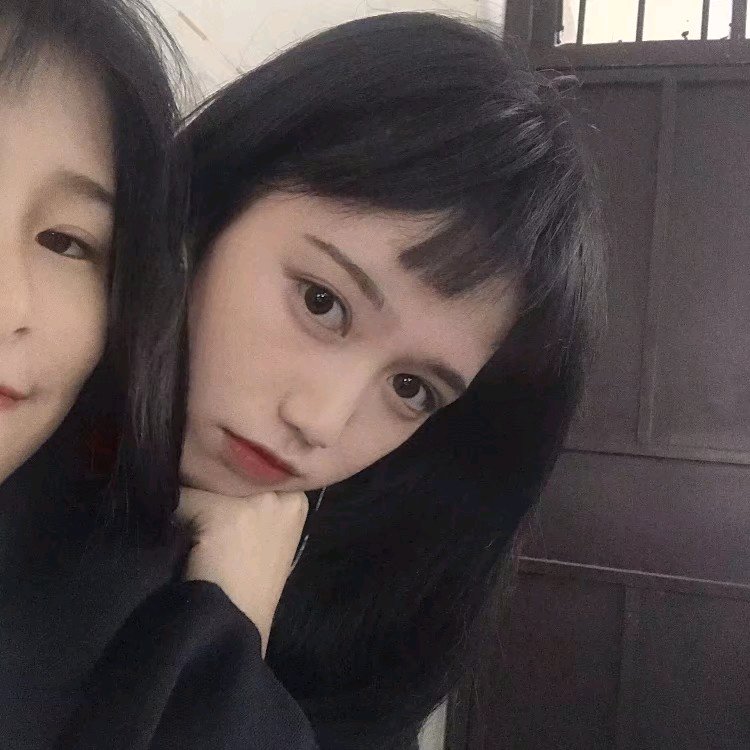 微信清纯洒脱时尚女头