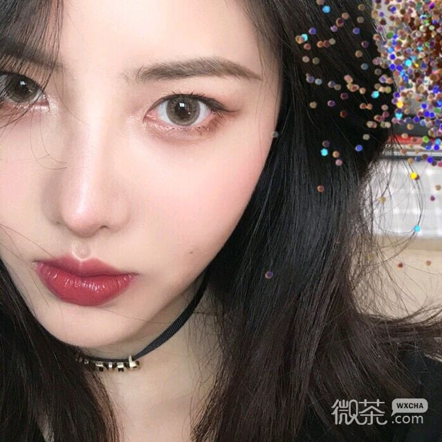 唯美清新微信女头