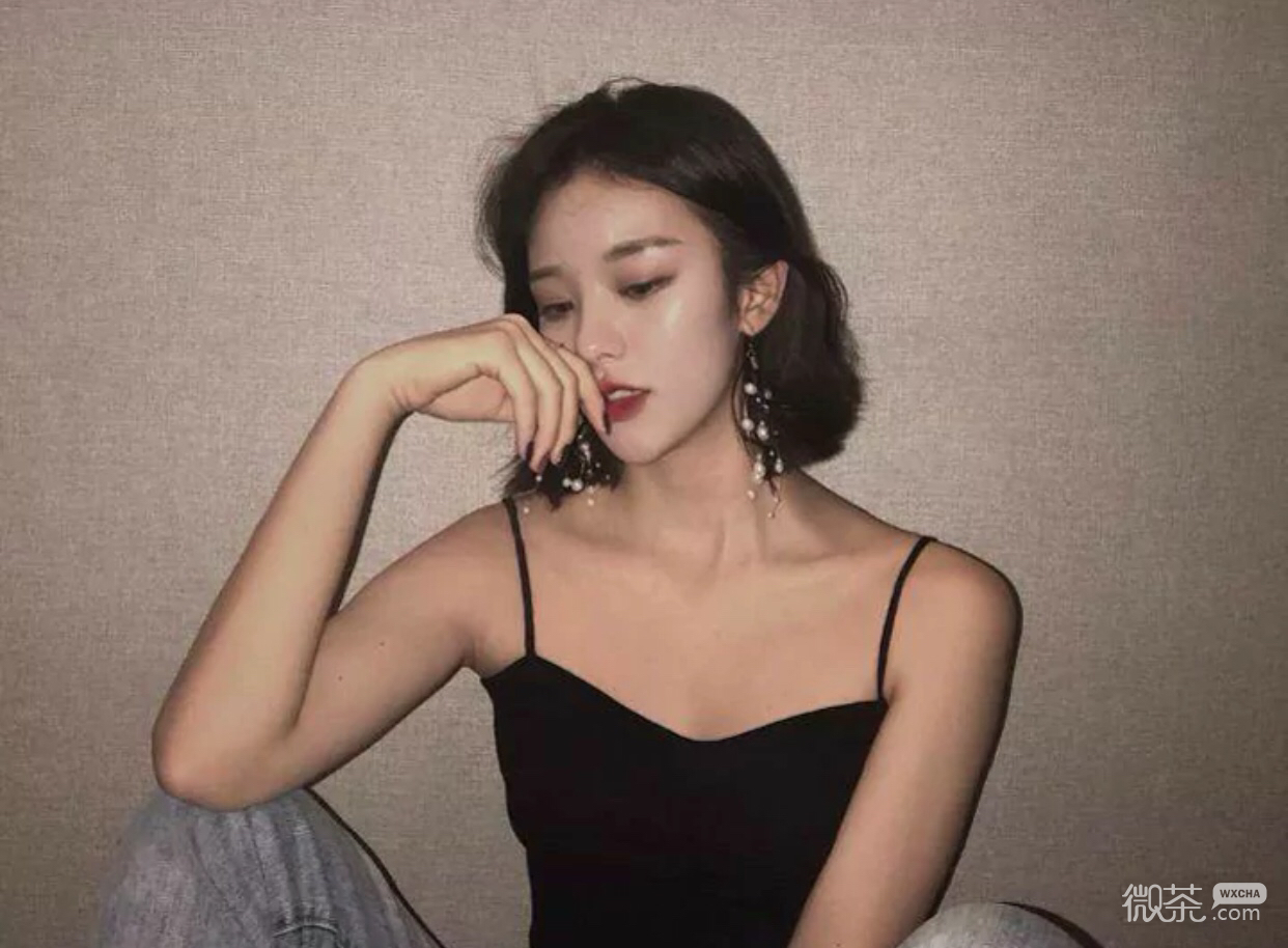 微信粉色系清新可爱女头