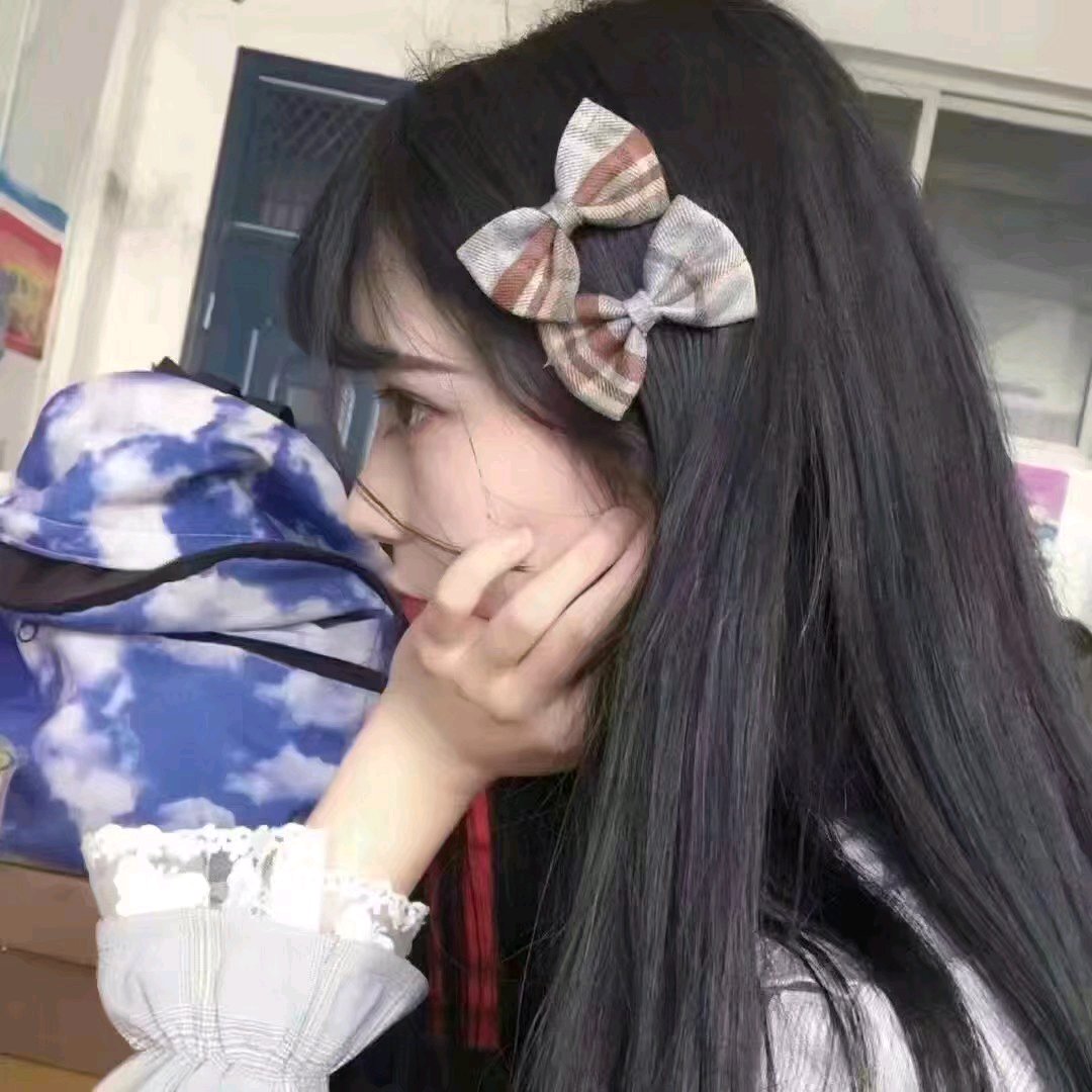 微信清纯洒脱时尚女头