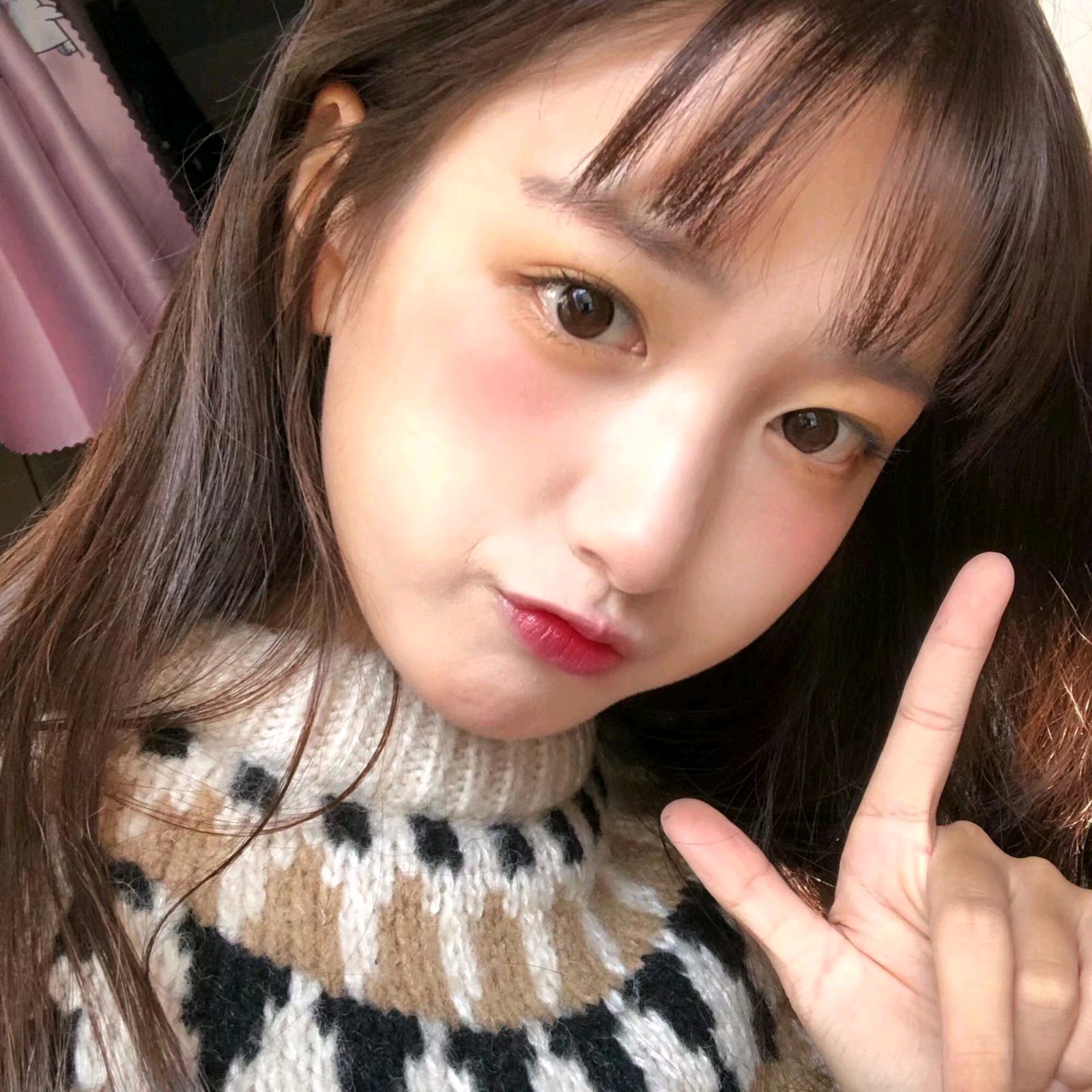 唯美清新微信女头