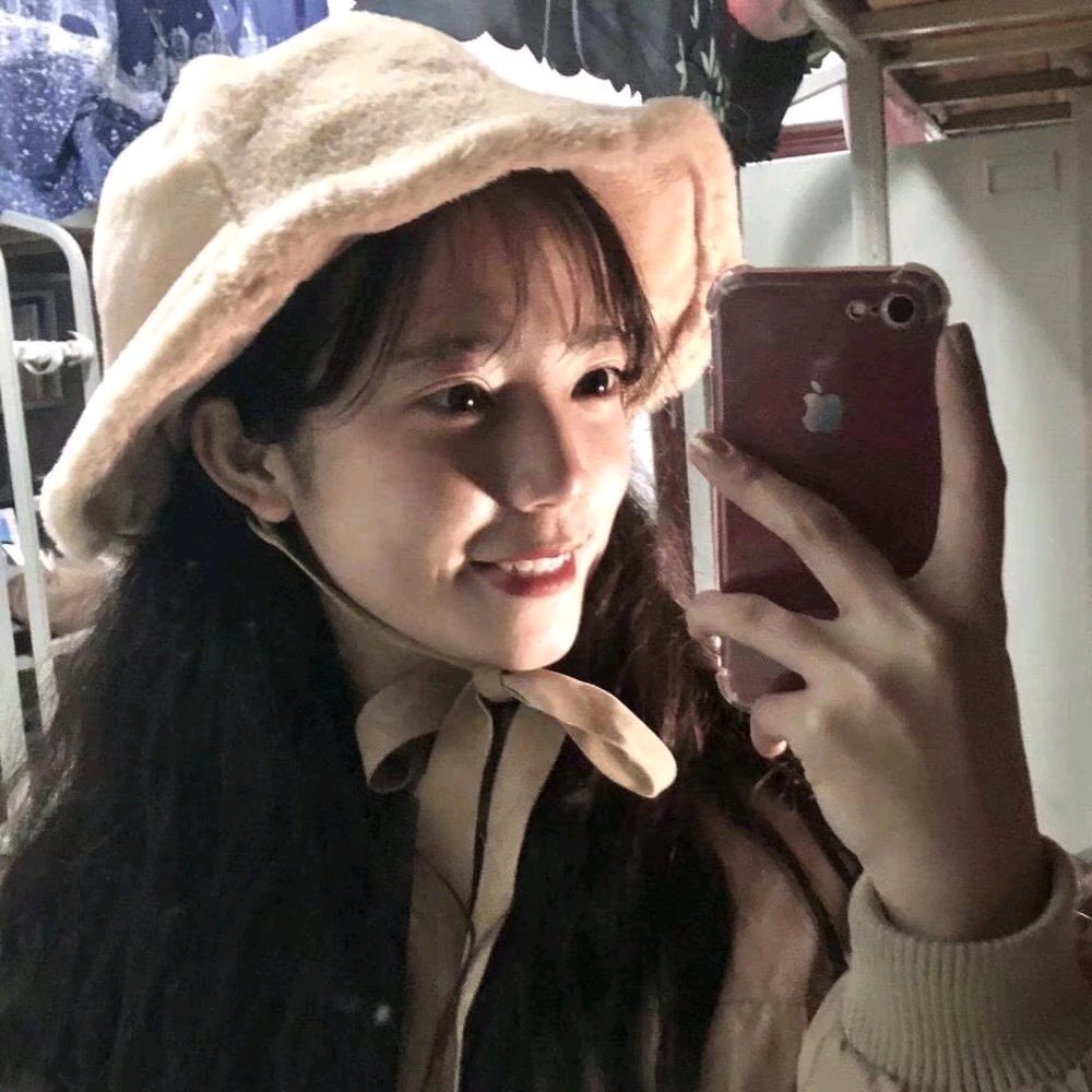 唯美清新微信女头