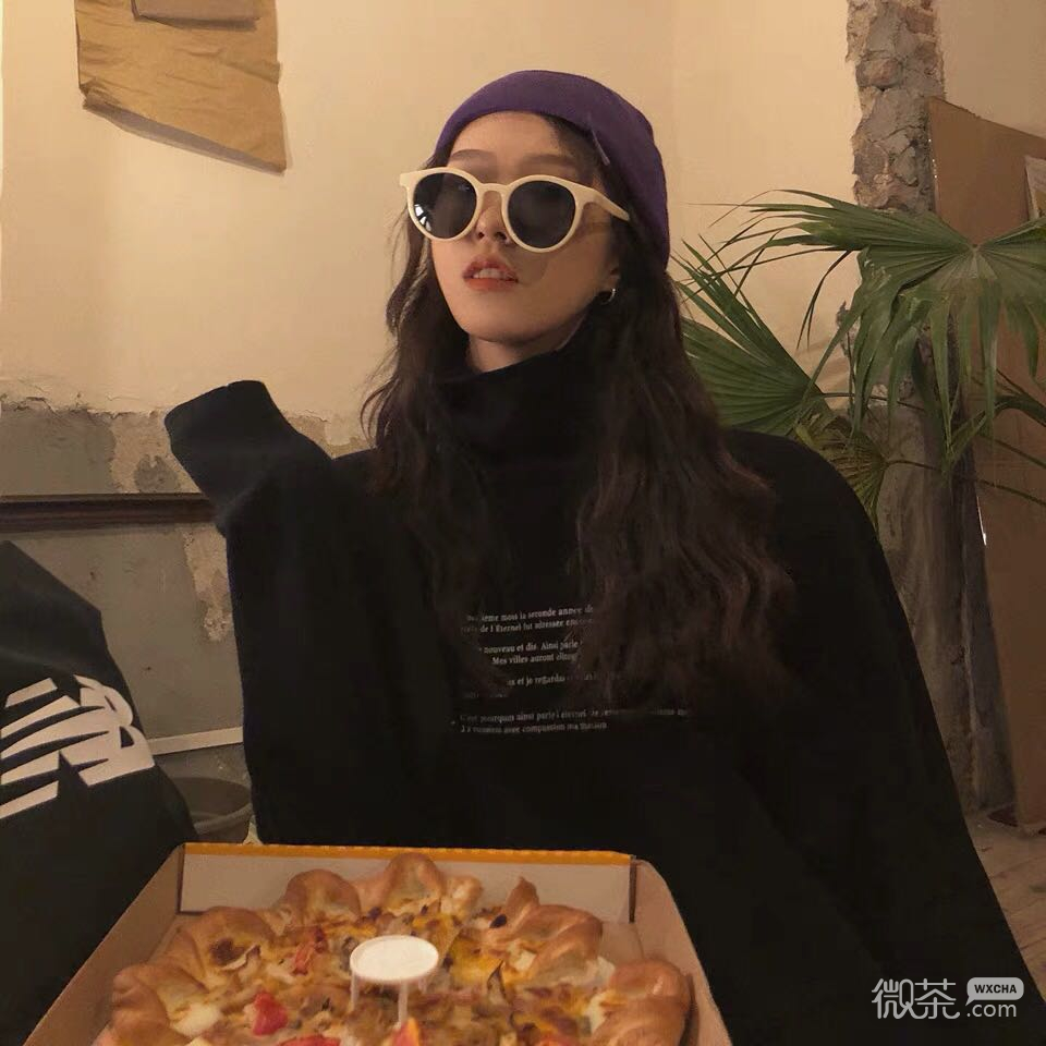 微信粉色系清新可爱女头
