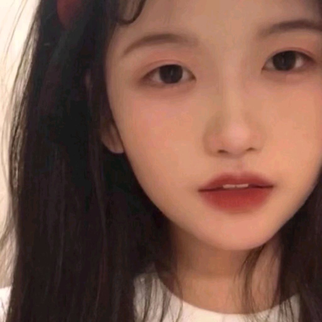 唯美清新微信女头