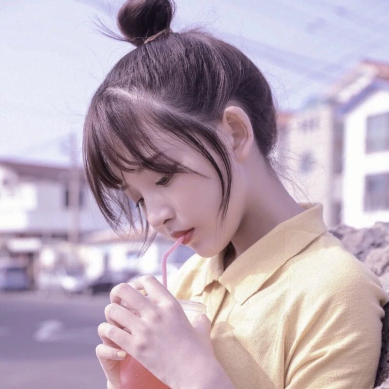 微信可爱文艺清新女头