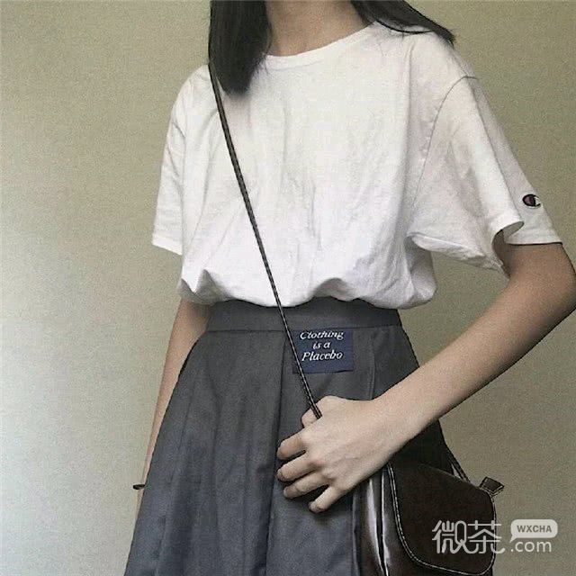 唯美清新微信女头