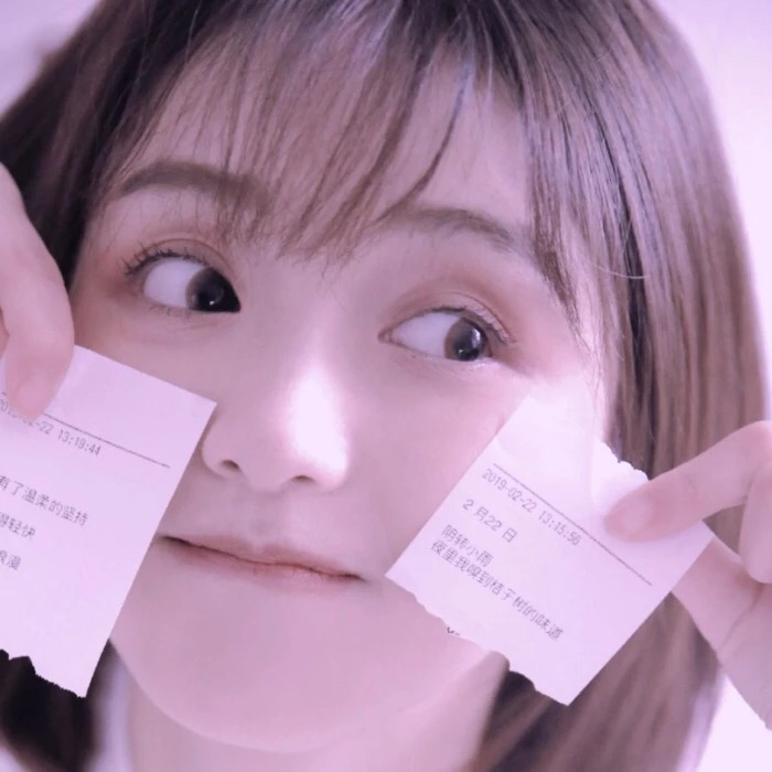 微信可爱文艺清新女头