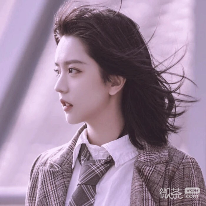 微信可爱文艺清新女头