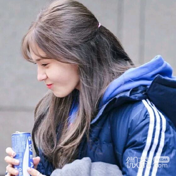 唯美清新微信女头