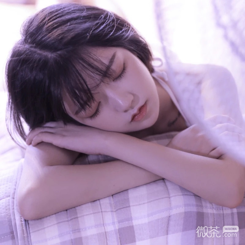 微信可爱文艺清新女头