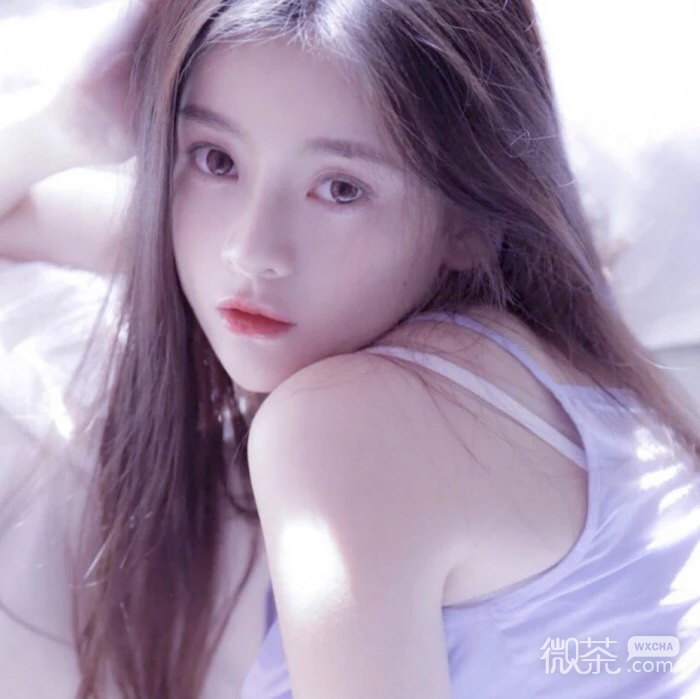 微信可爱文艺清新女头