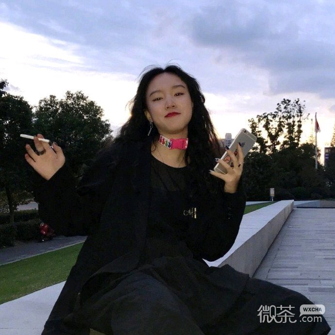 微信粉色系清新可爱女头
