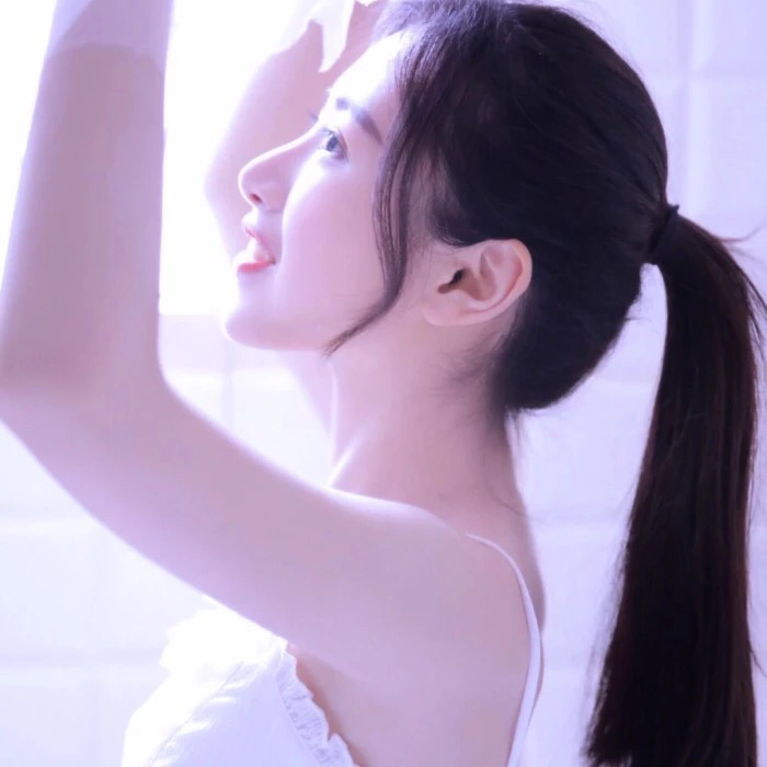 微信可爱文艺清新女头