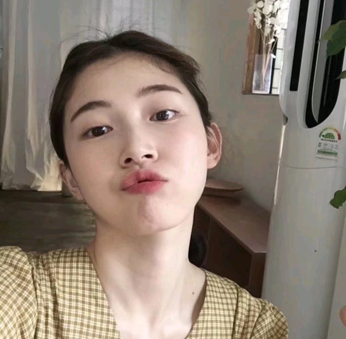 唯美清新微信女头